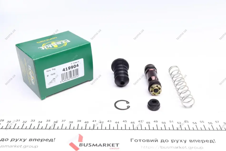 Ремкомплект циліндра зчеплення (головного) MB (C124/W124/W210) -95 (d=19mm) (Fag)(+ поршень) FRENKIT 419904 (фото 1)