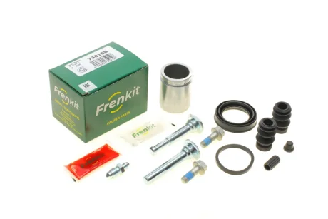 Ремкомплект супорта (заднього) Honda CR-V III/IV 06- (d=38mm) (+поршень/направляюча) (Bosch) FRENKIT 738158