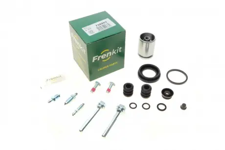 Ремкомплект супорту заднього Audi A4/A6/VW Golf 3/Polo 3/Sharan/Vento (d=38mm)(Lucas/TRW)(+поршень/напрямні) Frenkit FRENKIT 738903