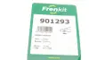 Планка супорта (переднього) прижимна (к-кт) Toyota Corolla 00-08 (Lucas) FRENKIT 901293 (фото 4)