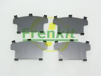 Комплект протискрипних пластин (задніх) Mitsubishi Lancer 96-01 (Akebono) FRENKIT 940004