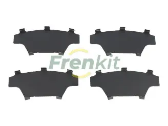 Комплект протискрипних пластин (передніх) Ford Fiesta 08- FRENKIT 940015