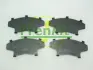 Комплект протискрипних пластин (передніх) Hyundai Accent I/II 94-05/Getz 02-10/Elantra 90-00/Pony 85-95 (Mando) FRENKIT 940036 (фото 1)