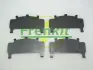 Комплект протискрипних пластин (передніх) Mitsubishi Outlander 03-/Lancer 94-/Galant/Pajero 88-03 (Akebono) FRENKIT 940046 (фото 1)