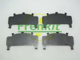 Комплект протискрипних пластин (передніх) Mitsubishi Outlander 03-/Lancer 94-/Galant/Pajero 88-03 (Akebono) FRENKIT 940046