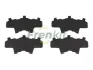 Комплект протискрипних пластин (передніх) Honda Civic VII 01-05 (Sumitomo) FRENKIT 940054 (фото 1)