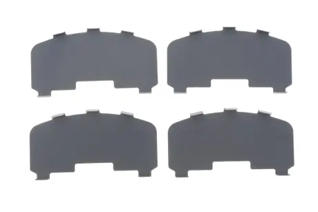 Комплект протискрипних пластин (передніх) Nissan Juke 10-/Tiida 04- FRENKIT 940058