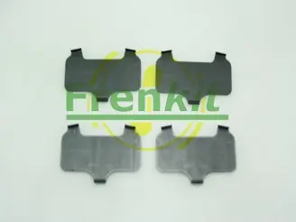 Комплект протискрипних пластин (передніх/задніх) Suzuki Baleno 95-02 (TRW) FRENKIT 940084