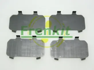 Комплект протискрипних пластин (передніх) Toyota Camry/Rav 4 IV 01- (Akebono) FRENKIT 940101