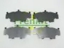 Комплект протискрипних пластин (передніх) Honda Accord VII 03-08/CR-V II 01-07/CR-V IV 13-/Civic IX/X 14- FRENKIT 940102 (фото 1)