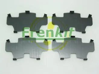 Комплект протискрипних пластин (передніх) Toyota Corolla 01-08/Prius 03-09/Yaris 99-05 FRENKIT 940114