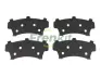 Комплект протискрипних пластин (передніх) Mazda CX-7 04-14/Mitsubishi Pajero Sport 15- FRENKIT 940133 (фото 1)