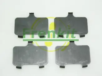 Комплект протискрипних пластин (задніх) Toyota Camry/Rav4 IV 05-/Avalon 12-18/Lexus ES 06-18 FRENKIT 940151