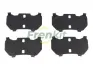 Комплект протискрипних пластин (задніх) Volvo S60/S80/V60/V70/XC60/XC70 07- FRENKIT 940161 (фото 1)