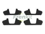 Комплект протискрипних пластин (передніх) VW T4 1.8/1.9D 90-95 FRENKIT 940188 (фото 1)