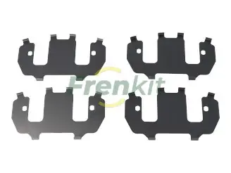 Комплект протискрипних пластин (передніх) Audi A6 11-/A7 10- FRENKIT 940218