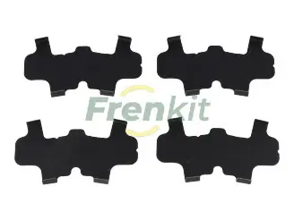 Комплект протискрипних пластин (задніх) Toyota Auris 06- (Galfer) FRENKIT 940226