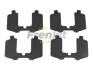 Комплект протискрипних пластин (передніх) Fiat 500X/Jeep Renegade 14- FRENKIT 940232 (фото 1)