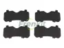 Комплект протискрипних пластин (задніх) VW Crafter 2.0/2.5 TDI 06-16 FRENKIT 940297 (фото 1)