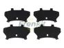 Комплект протискрипних пластин (задніх) Ford Transit 2.2/2.4/3.2 TDCi/2.3 16V 06-14 FRENKIT 940299 (фото 1)