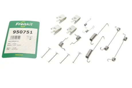 Комплект установочный барабанных колодок FRENKIT 950751
