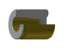 Поршень гальмівного супорта переднього CHEVROLET Suburban 06-14. Tahoe 06-14. Tahoe 14-20. Silverado 98-18. Express 95- FRENKIT P515303 (фото 1)