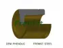Поршень суппорта TOYOTA PRIUS (ZVW3_) 09- FRENKIT P574401