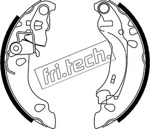 Комплект тормозных колодок FRITECH 1034107