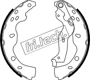 Комплект тормозных колодок FRITECH 1034119