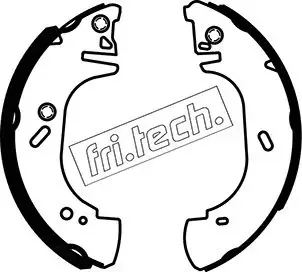 Комплект тормозных колодок FRITECH 1040136