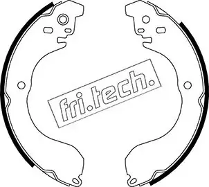 Комплект тормозных колодок FRITECH 1067199