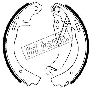 Комплект тормозных колодок FRITECH 1073160