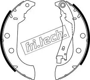 Комплект тормозных колодок FRITECH 1079190