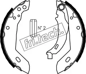Комплект тормозных колодок FRITECH 1088212