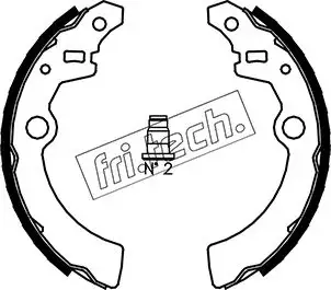 Комплект тормозных колодок FRITECH 1110335