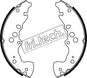Комплект тормозных колодок FRITECH 1111249 (фото 1)
