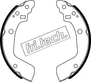 Комплект тормозных колодок FRITECH 1111254