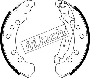 Комплект тормозных колодок FRITECH 1115326