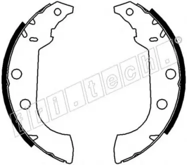 Комплект тормозных колодок FRITECH 17151