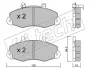 Комплект тормозных колодок, дисковый тормоз FRITECH 2011 (фото 1)