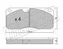 Комплект тормозных колодок, дисковый тормоз FRITECH 2790 (фото 1)
