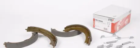 Handbrake shoes. Колодки ручного гальма FTE BB1368A6