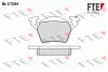 Brake pad set. Колодки гальмівні комплект FTE BL1733A1 (фото 1)
