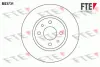Тормозной диск FTE BS3731 (фото 1)