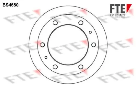 Тормозной диск FTE BS4650