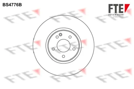 Тормозной диск FTE BS4776B