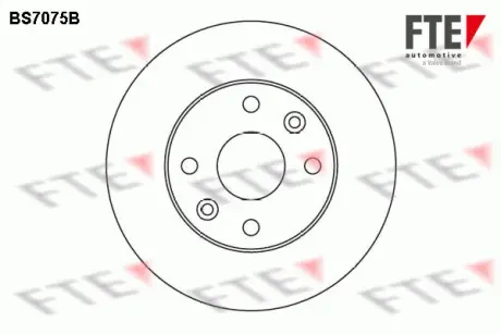Тормозной диск FTE BS7075B
