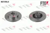 Тормозной диск FTE BS7206LS (фото 1)