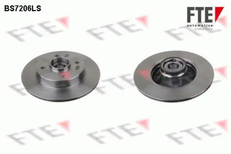 Тормозной диск FTE BS7206LS