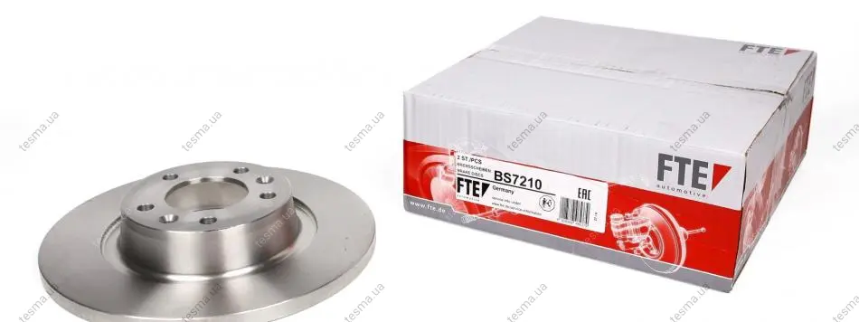 Тормозной диск FTE BS7210 (фото 1)